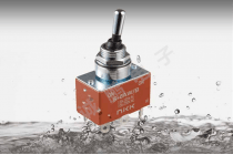 日本NKK全新摇头开关 S6AWB小型防尘摇杆防水钮子开关