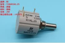 美国BI 7286R1KL.25原装电位器精密绕线电位器