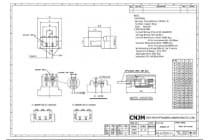 0.8刺破端子线 胶壳 0.8刺破连接器